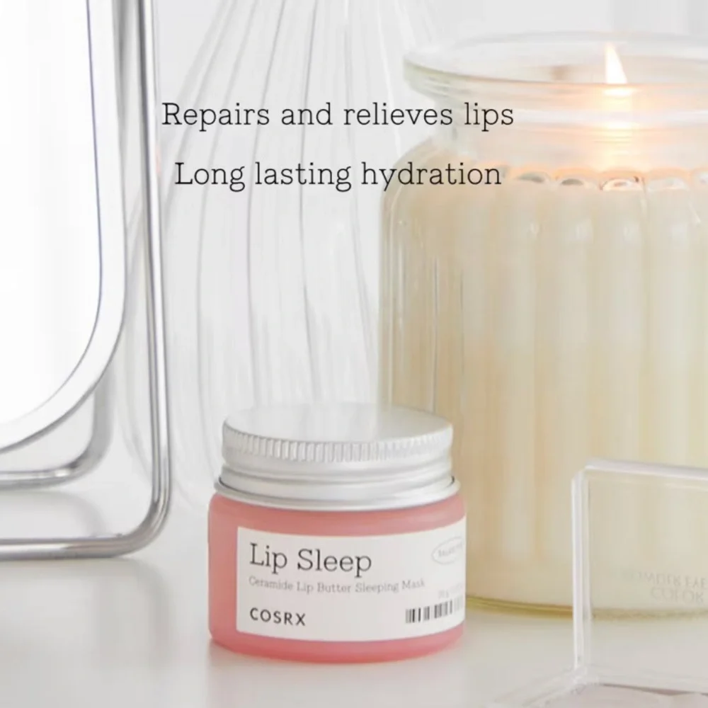 COSRX Lip Sleep Ceramide Lip Butter Sleeping Mask 20g/0.7oz NIB $20 CLEAN BEAUTY